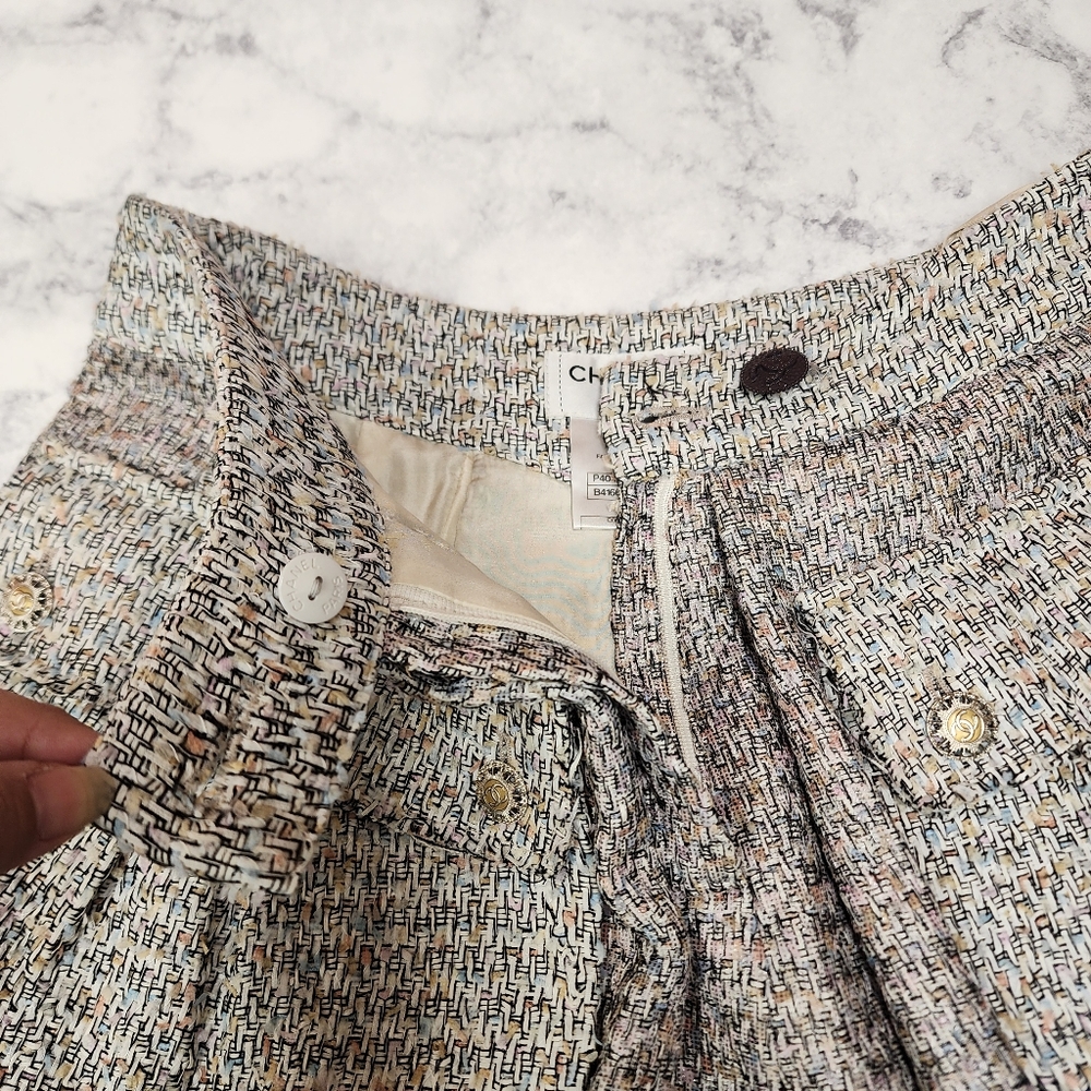 Chanel Tweed Mini Skirt - Picture 14 of 16